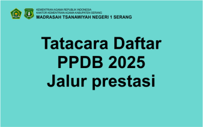 Tatacara Daftar PPDB 2025 Jalur prestasi